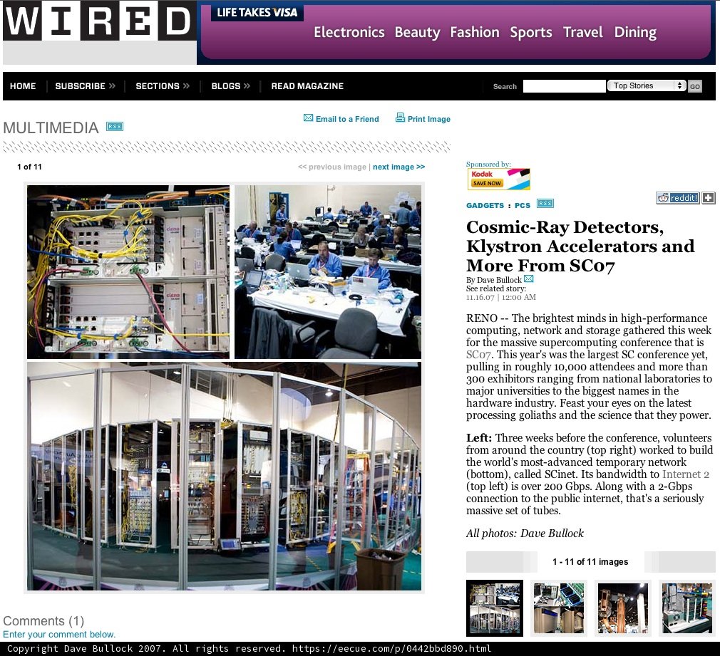 The Wired Website Takes Center Stage