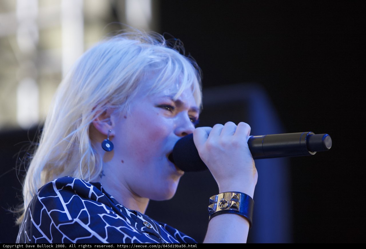 Coachella 2008's Blonde Bombshell