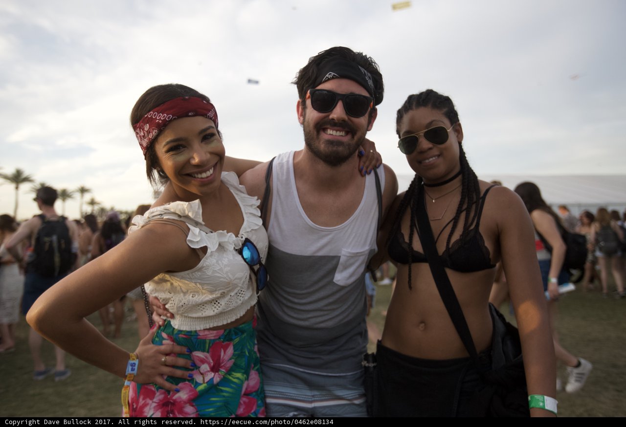 Happy Group at Coachella