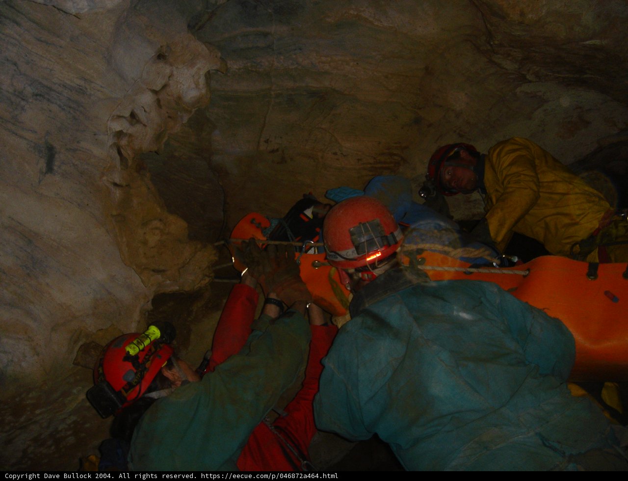 Cave Rescue Team in Action