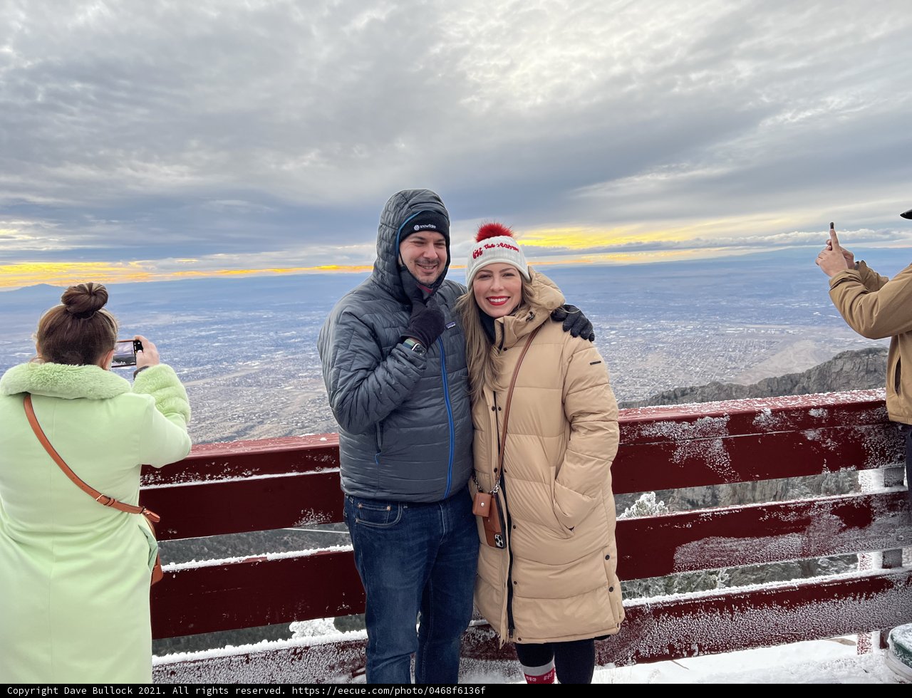 Summit Selfie at Sandia Peak