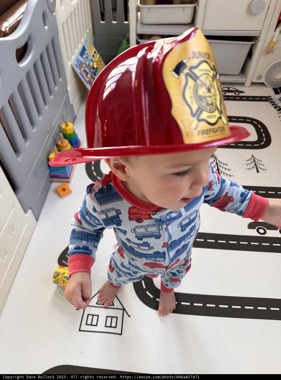 Little Firefighter in the Making