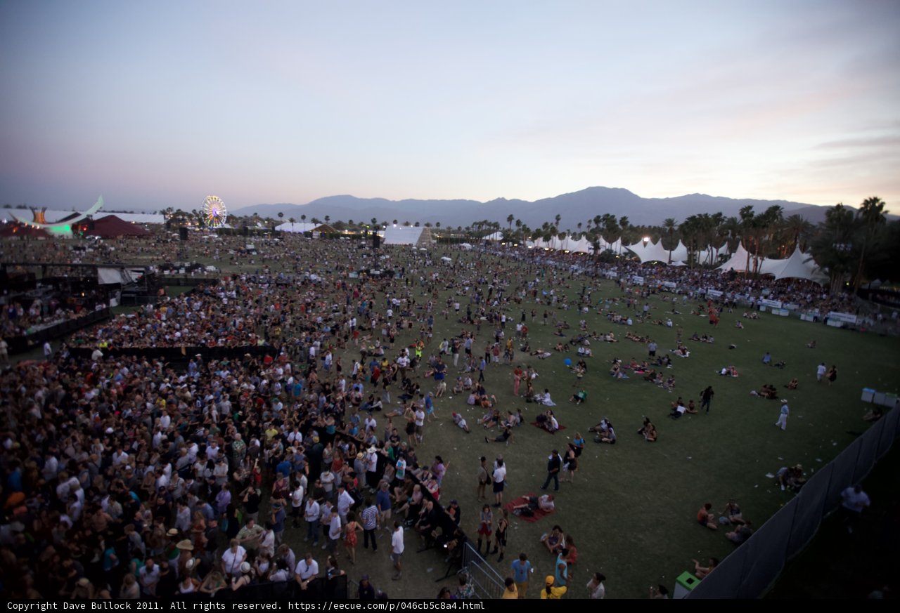 The Concert Crowd at Coachella 2011