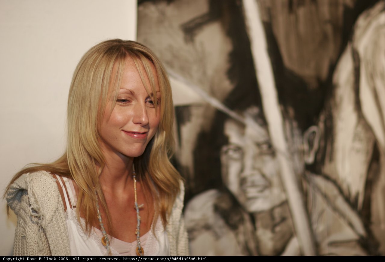 Endearing Blonde Lady