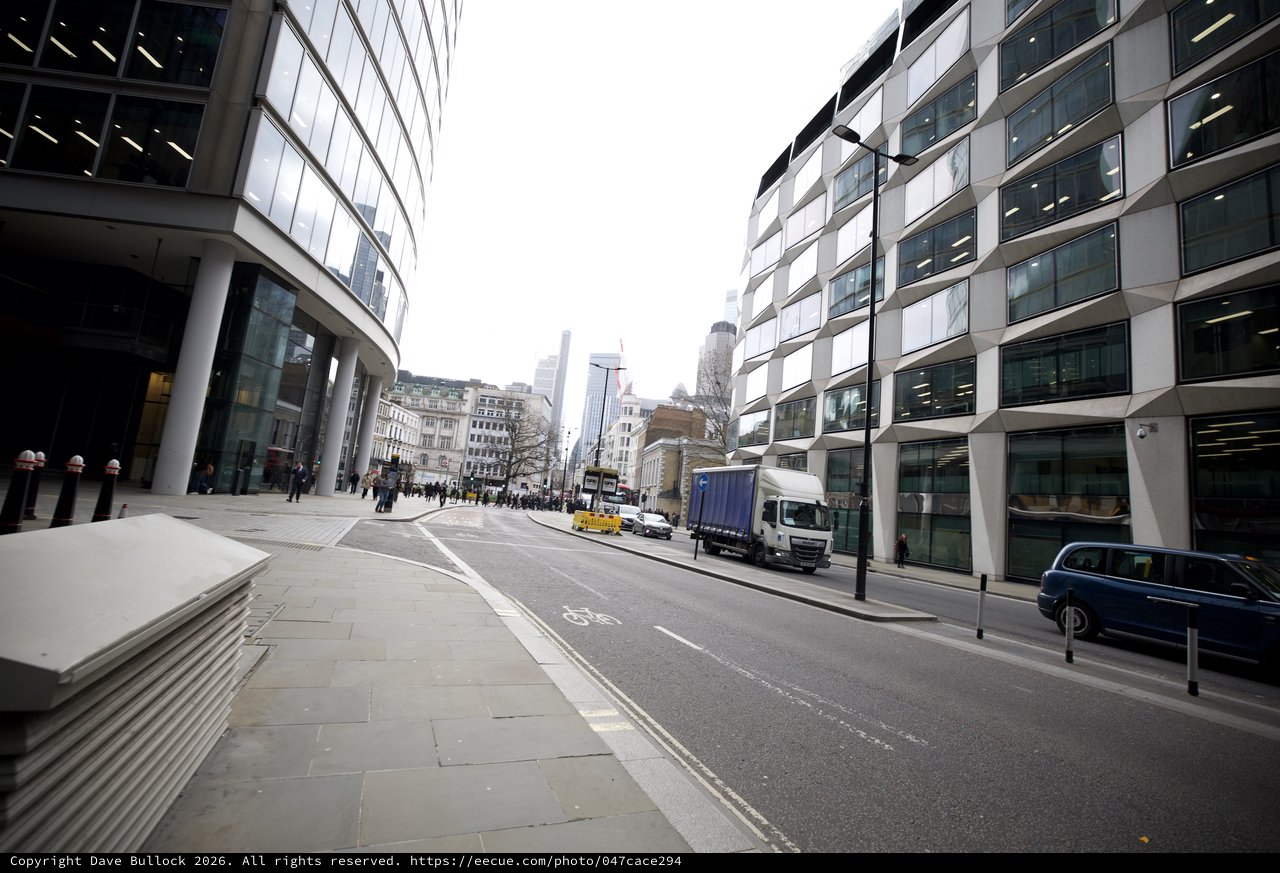 Modern Architecture in London's Financial District