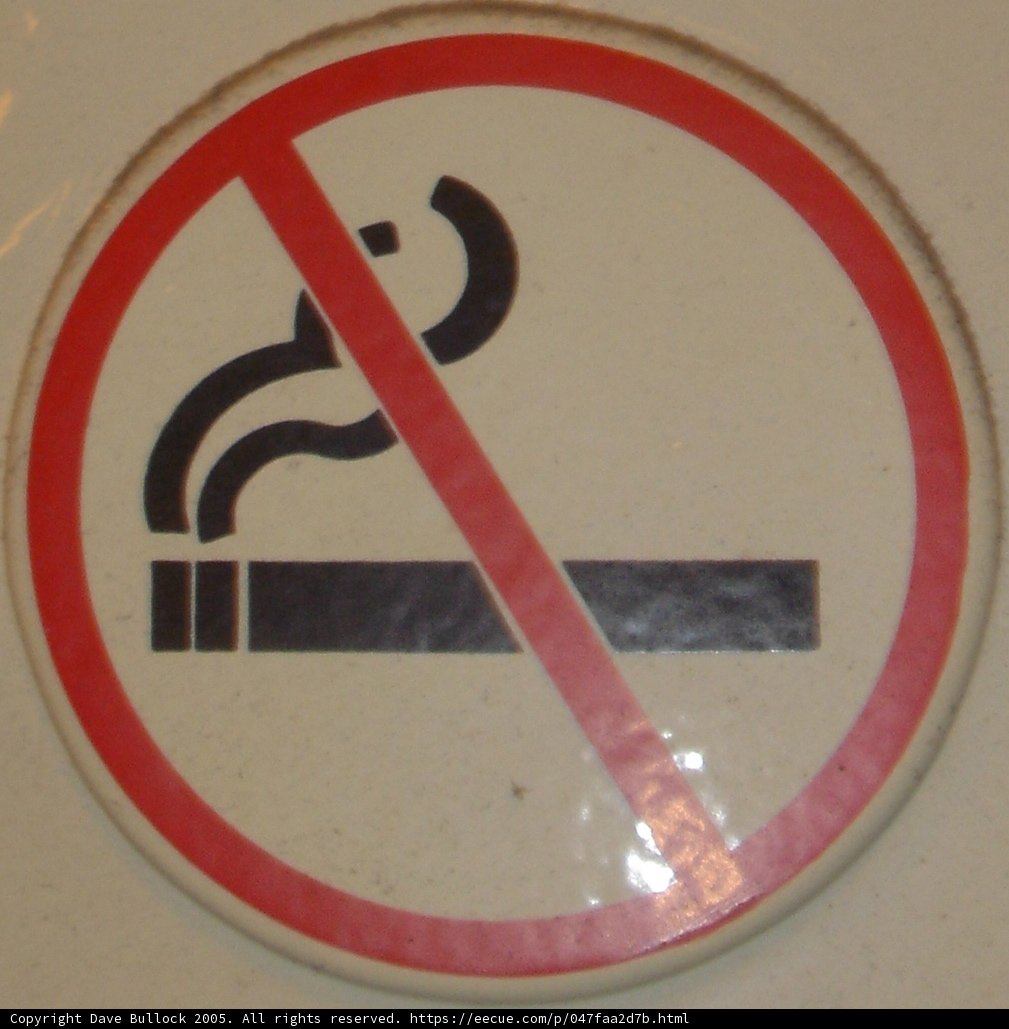 No Smoking Sign