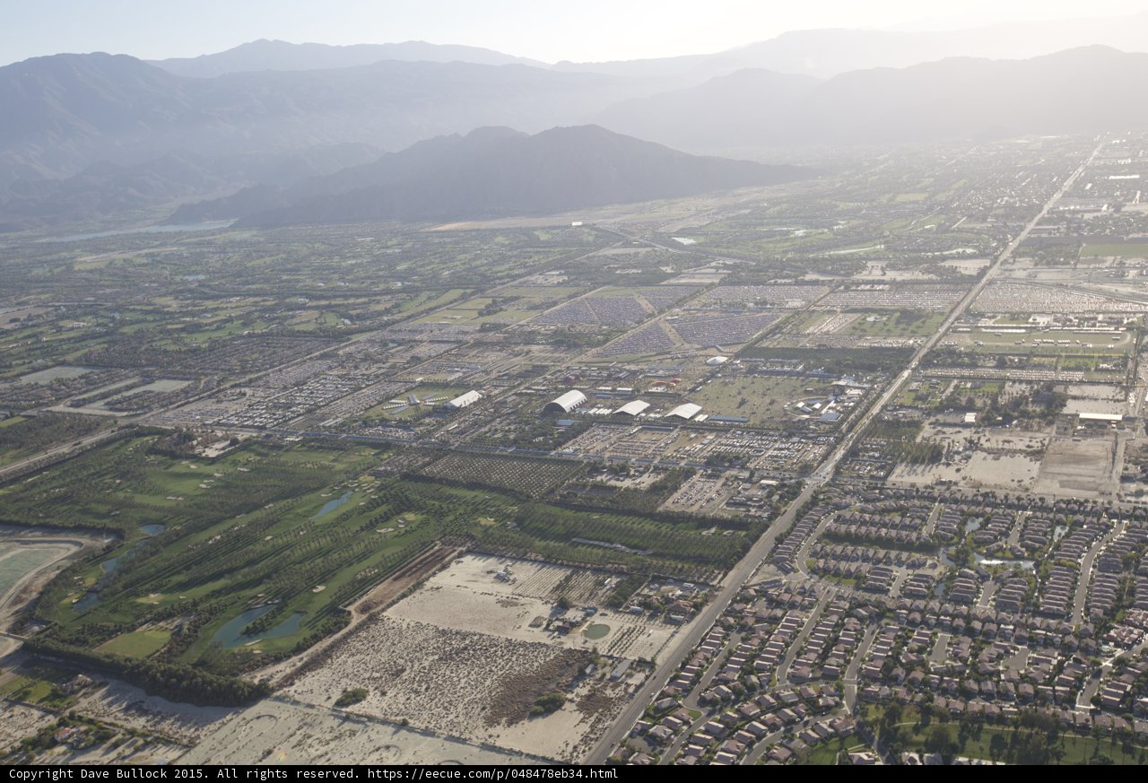Aerial View of Indio