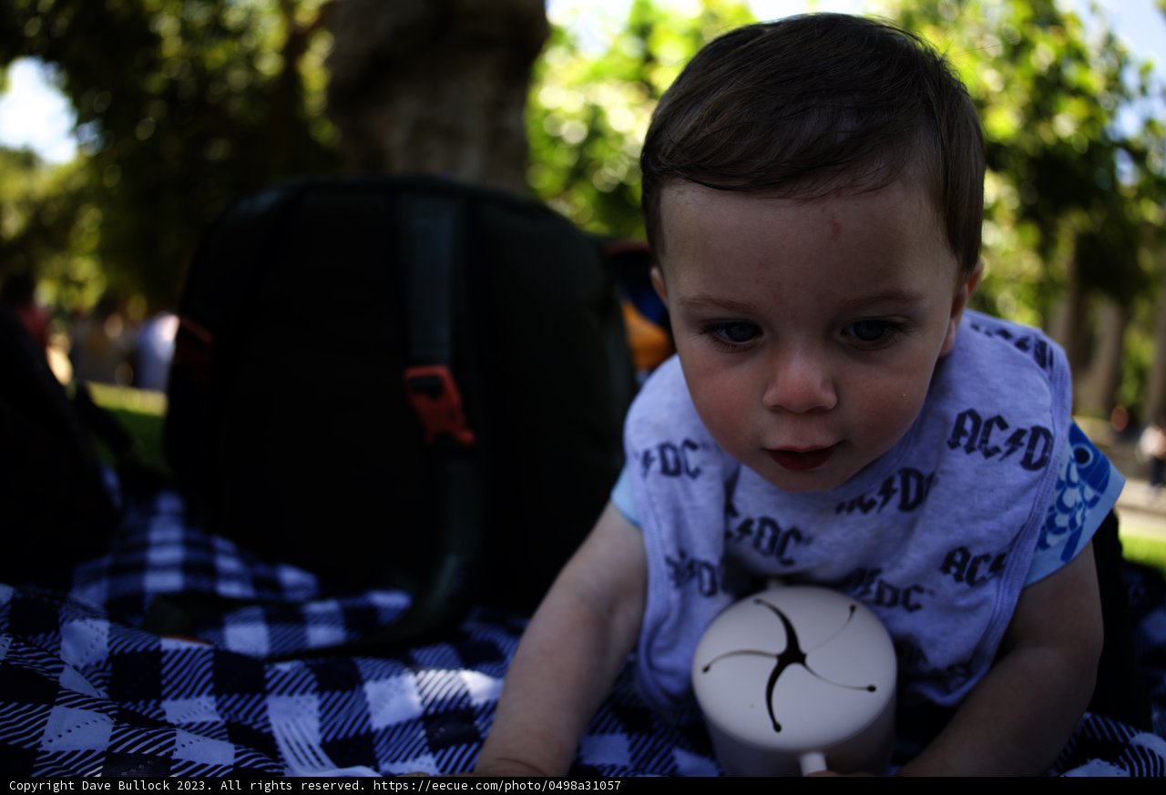 Sunny Days Ahead: Baby's First Football Encounter