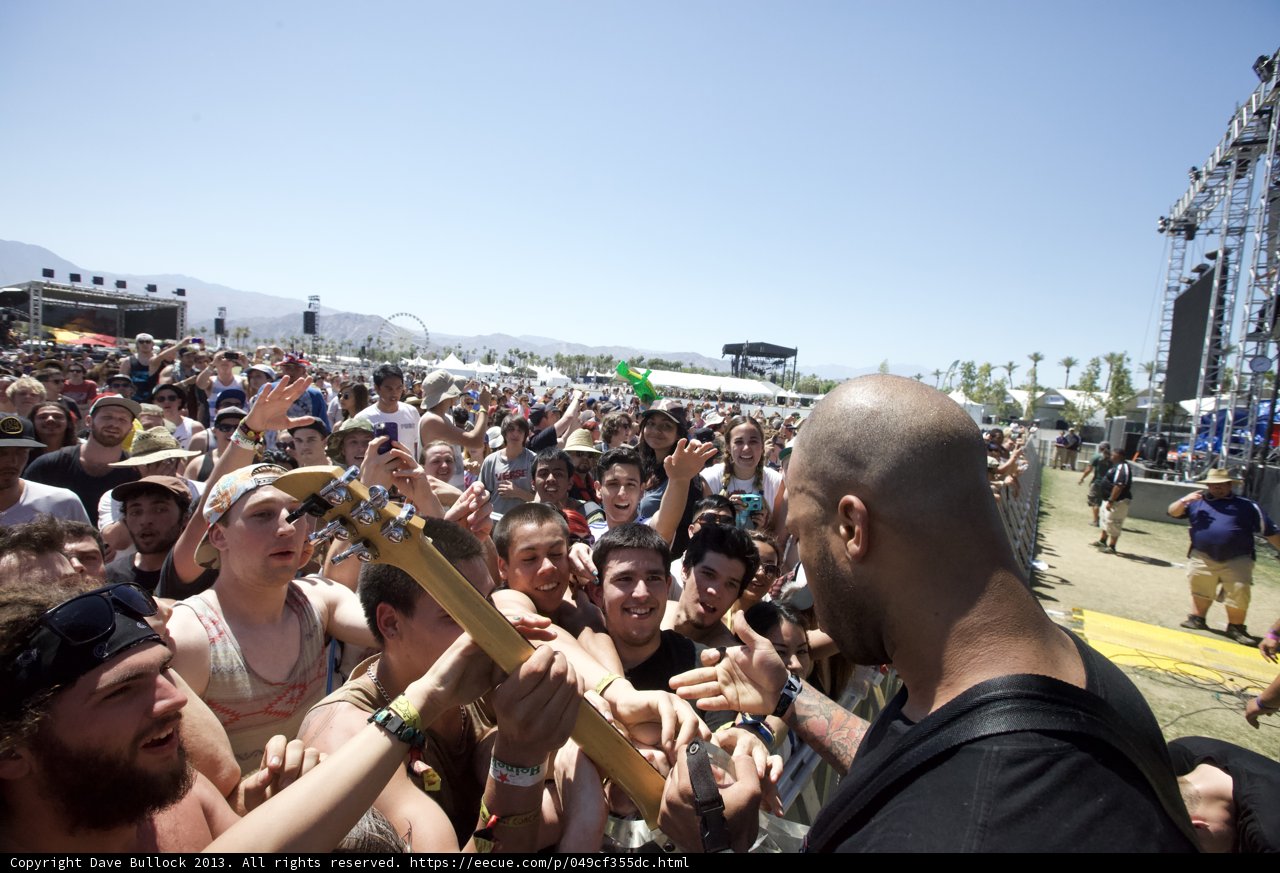 Guitar Man Rocks the Crowd at Coachella