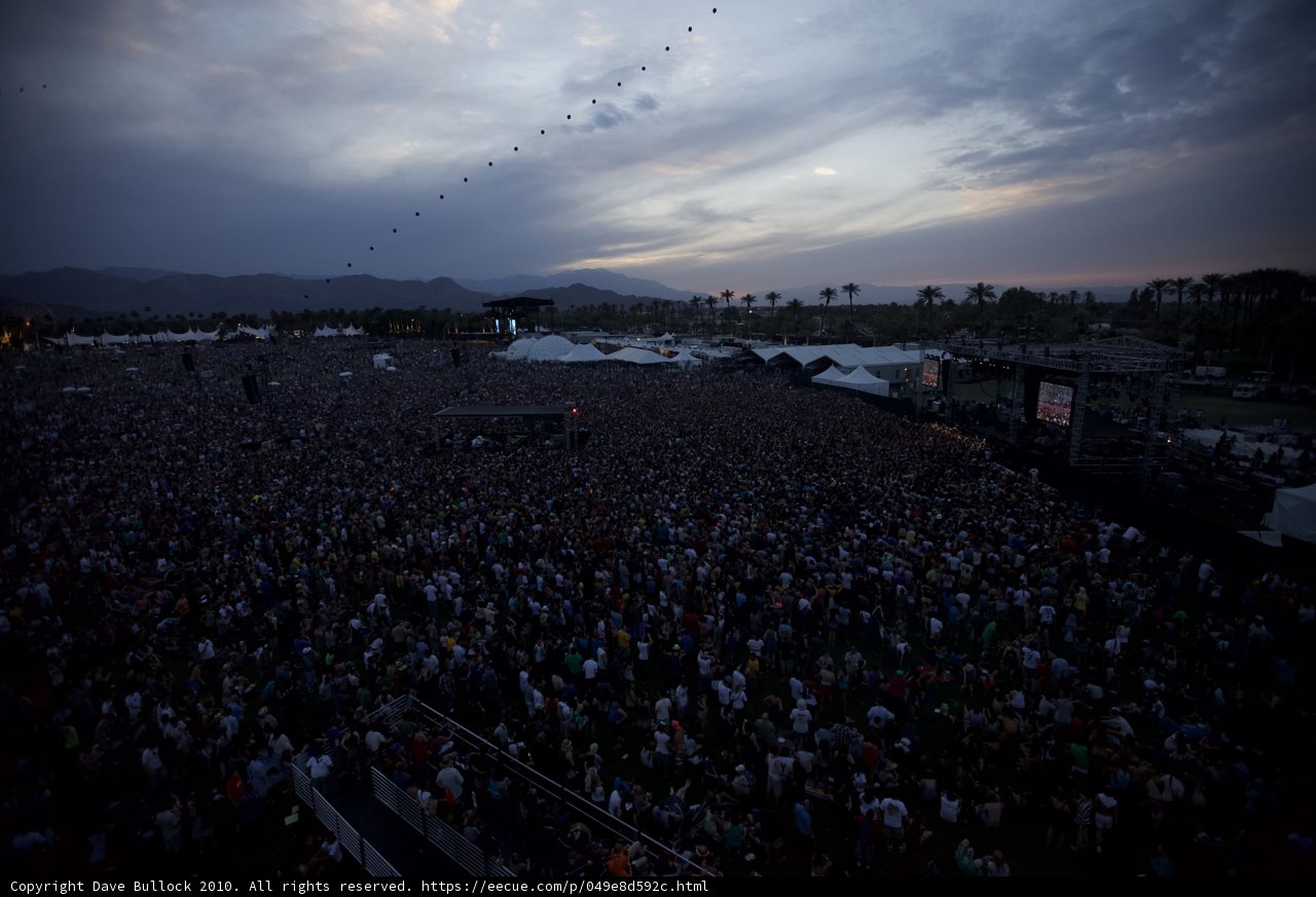 Kite Party at Coachella Concert
