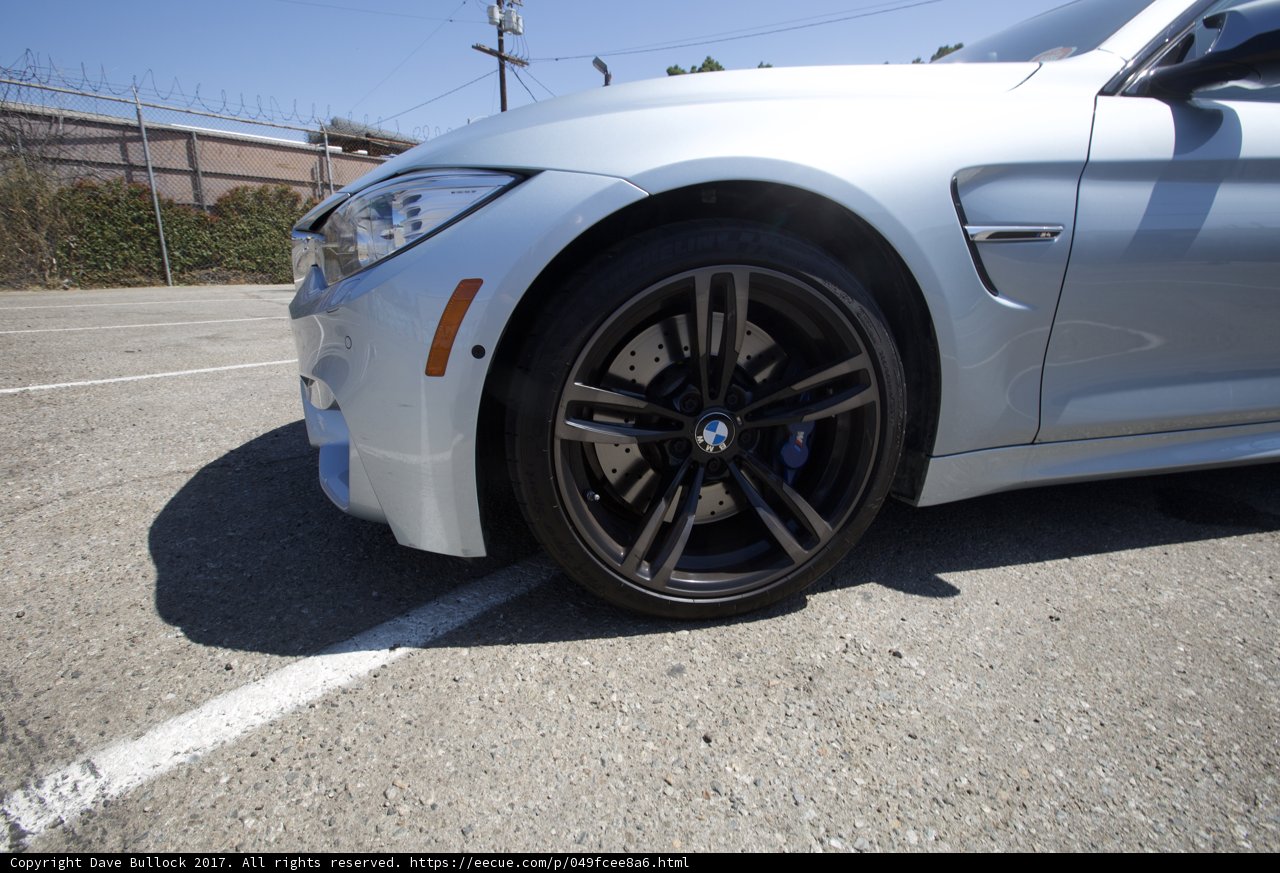 Black on Blue: The BMW M4 Coupe