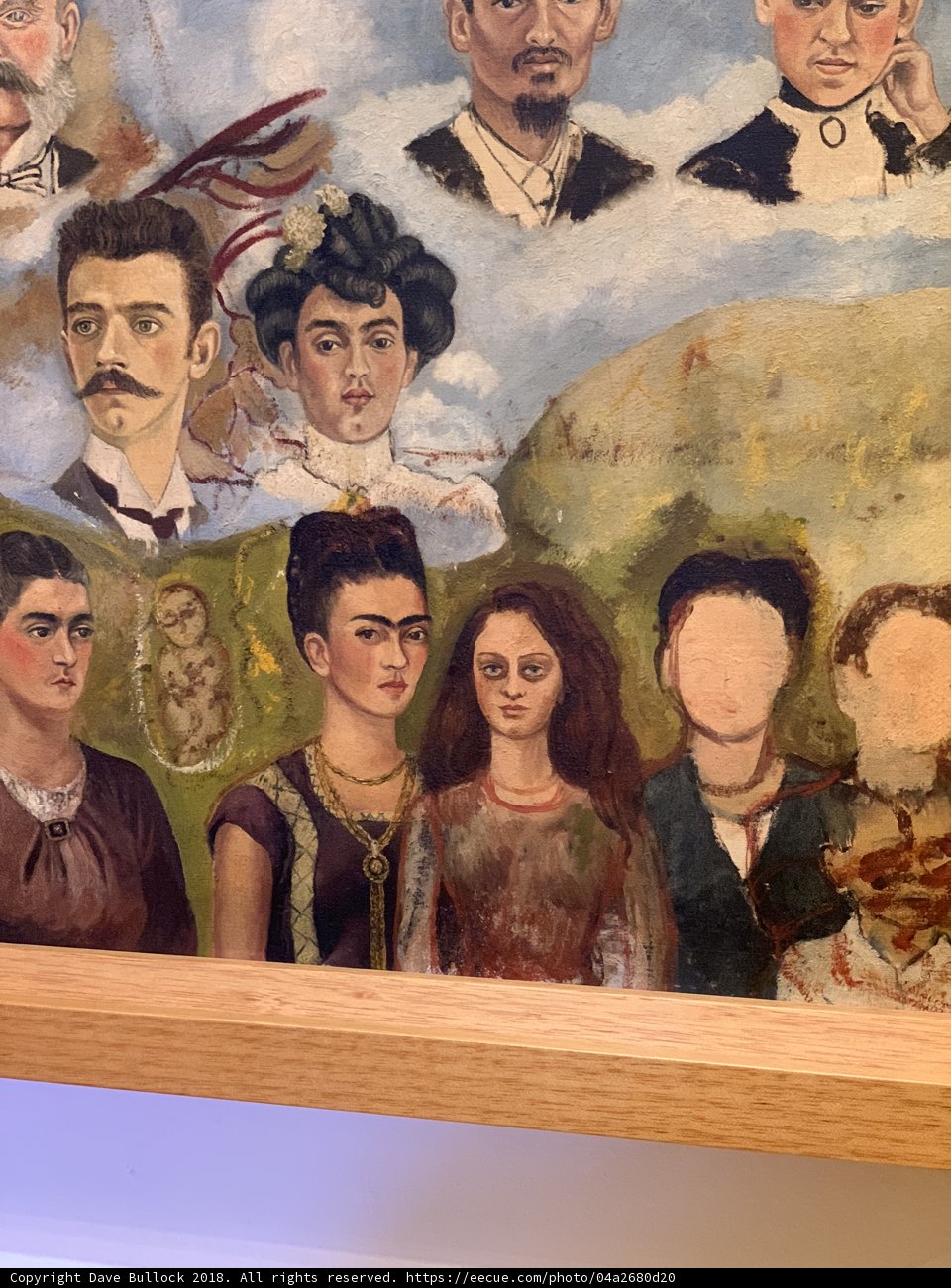 Frida and Guillermo Kahlo at a family wedding