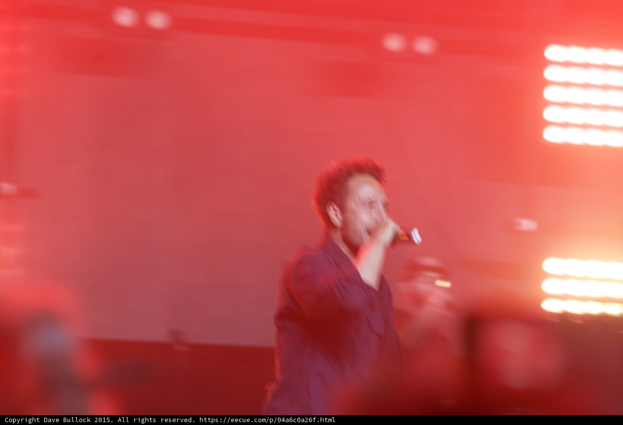Zack de la Rocha Red Blur