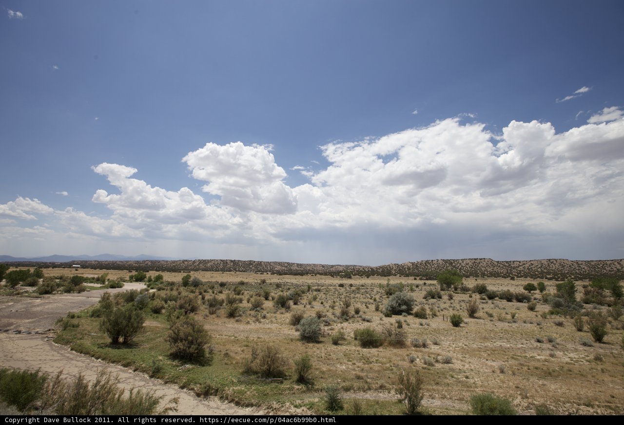 Train's Eye View of the Majestic Desert