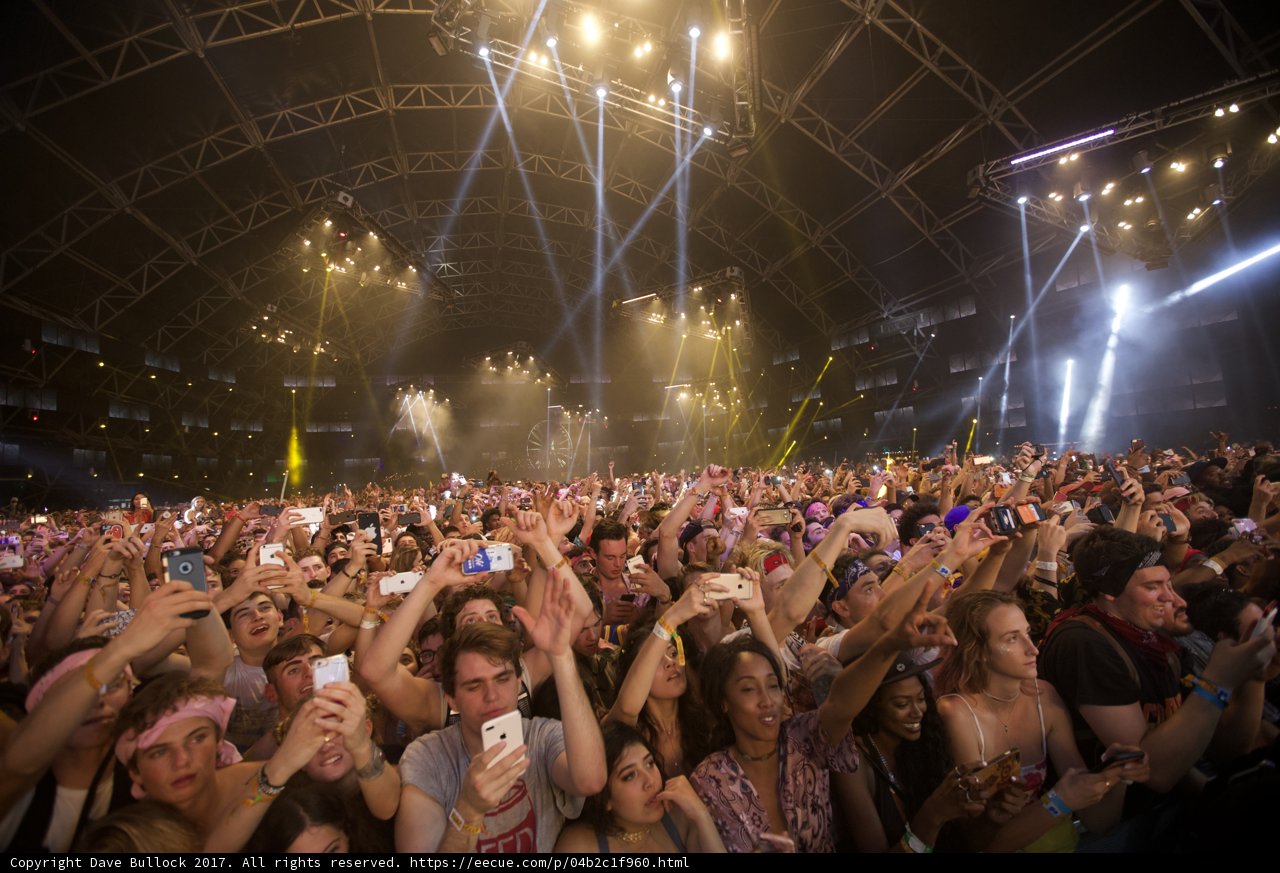 Coachella Crowd Goes Wild