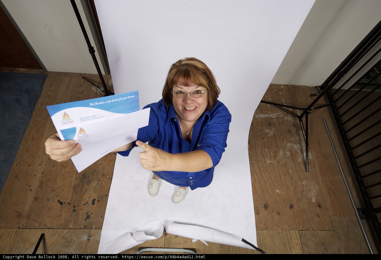 Holding the Piece of Paper
