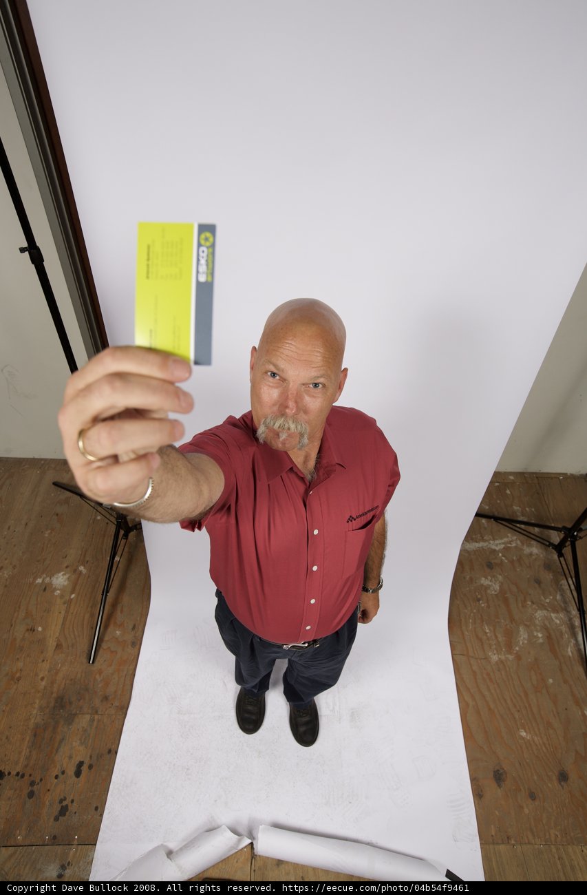 Yellow Card in Hand