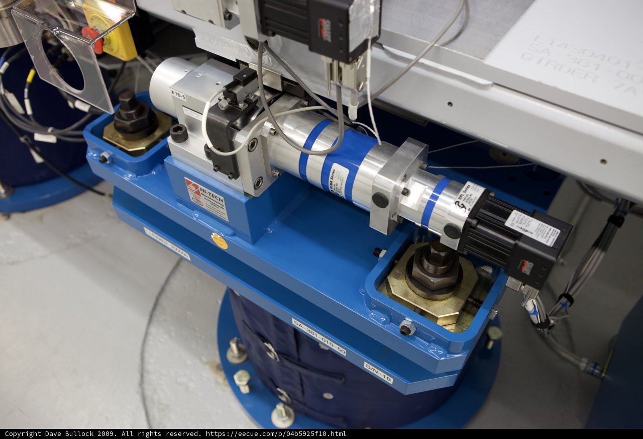 Blue Base and Hose Machine