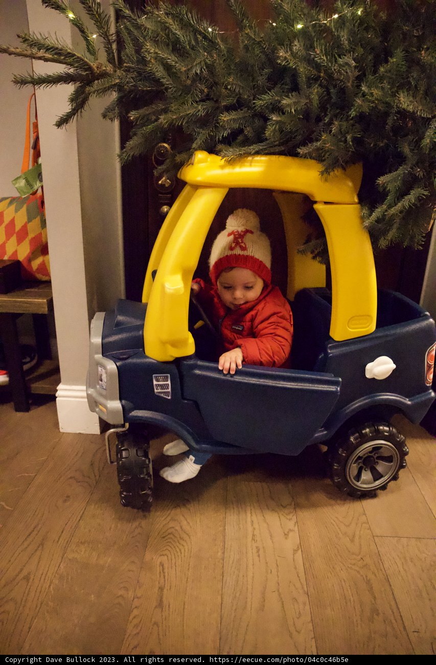 Wesley's First Christmas Drive