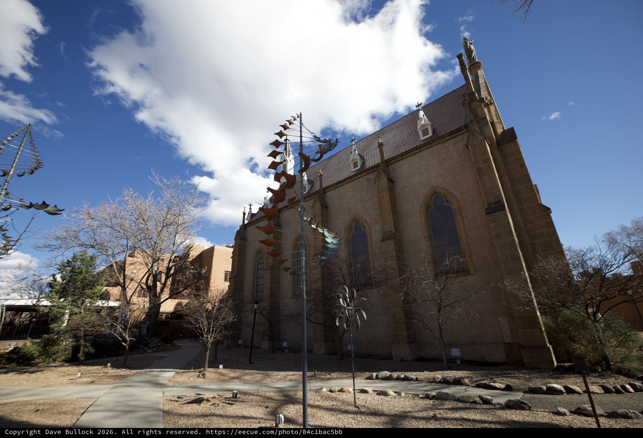 Historic Loretto Chapel Gothic Architecture Santa Fe