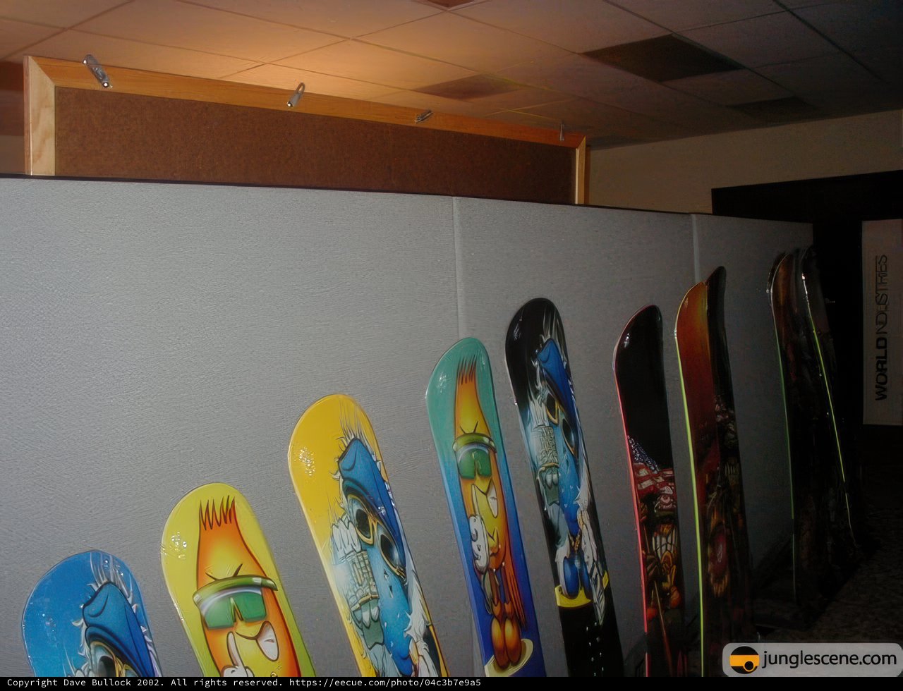 Snowboards galore