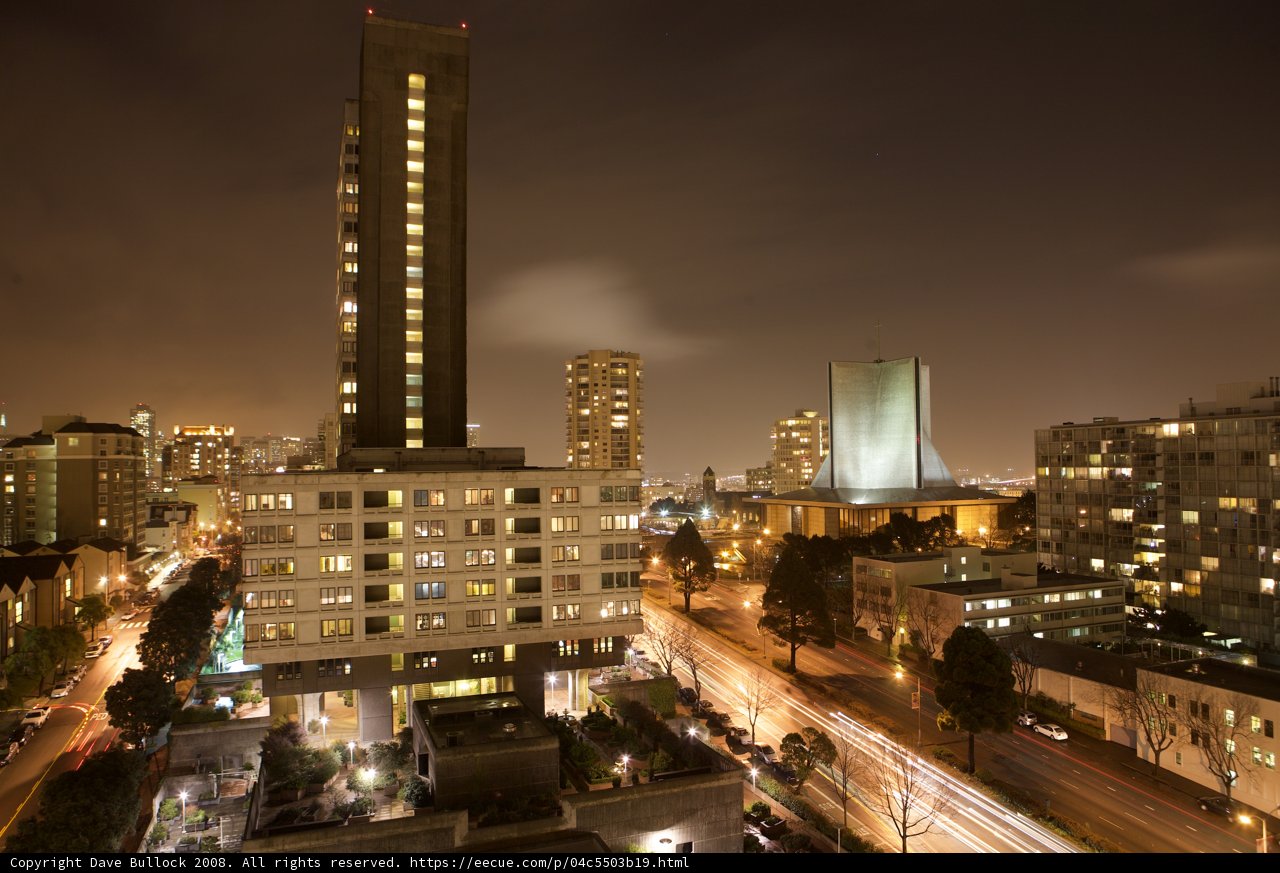 Metropolis Skyscraper at Night