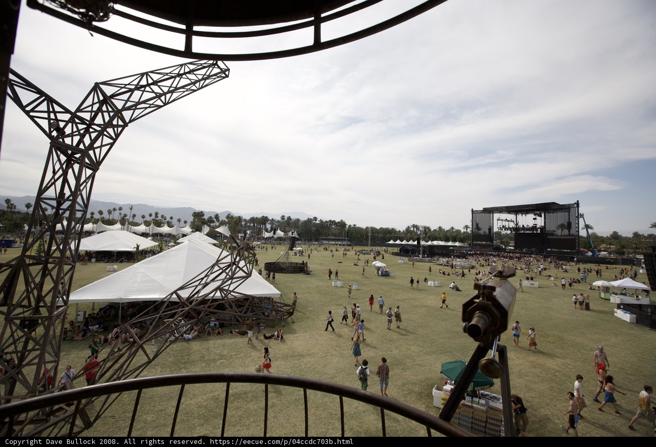 Towering over Coachella