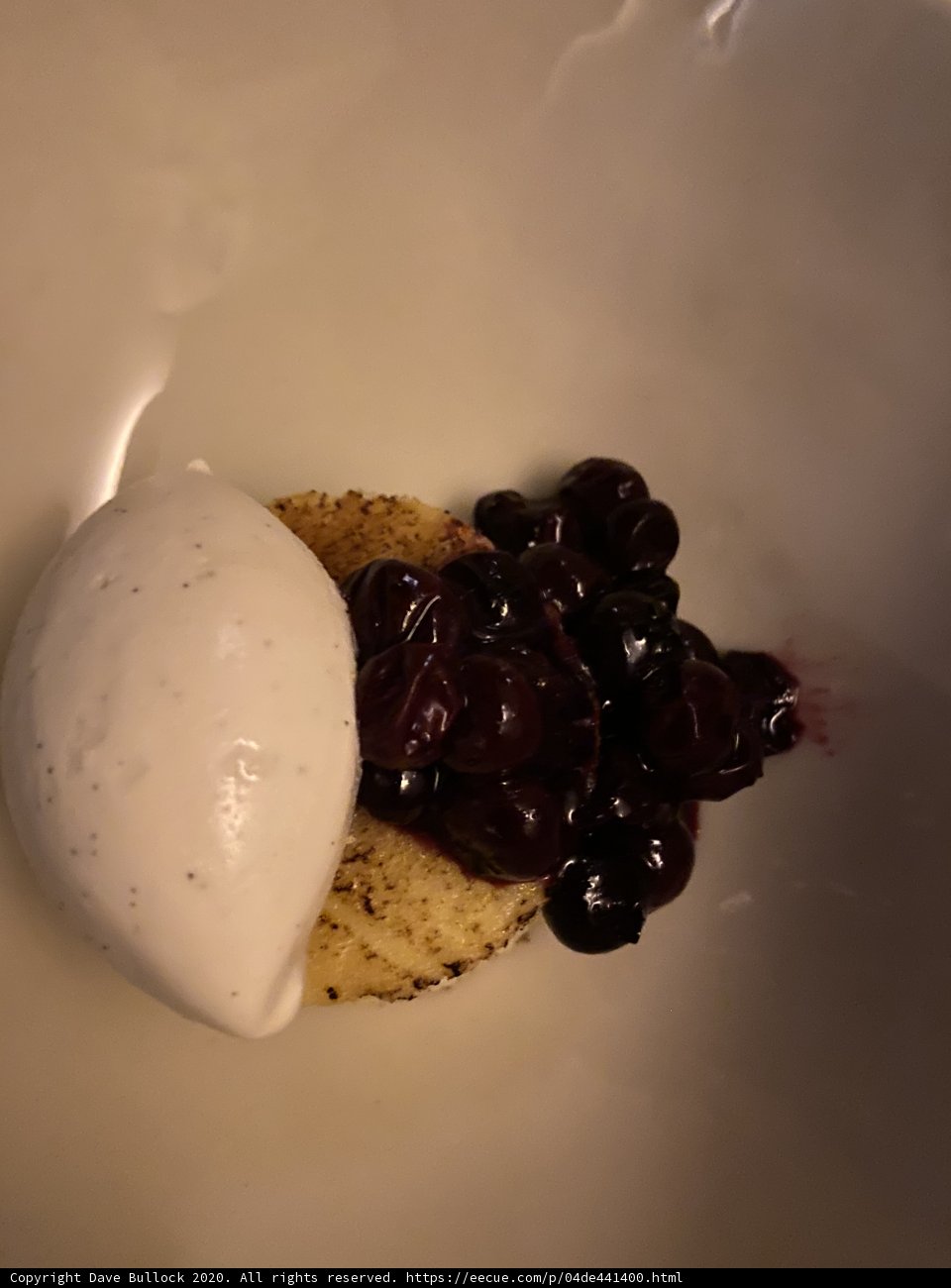 Blueberry Whipped Cream Delight