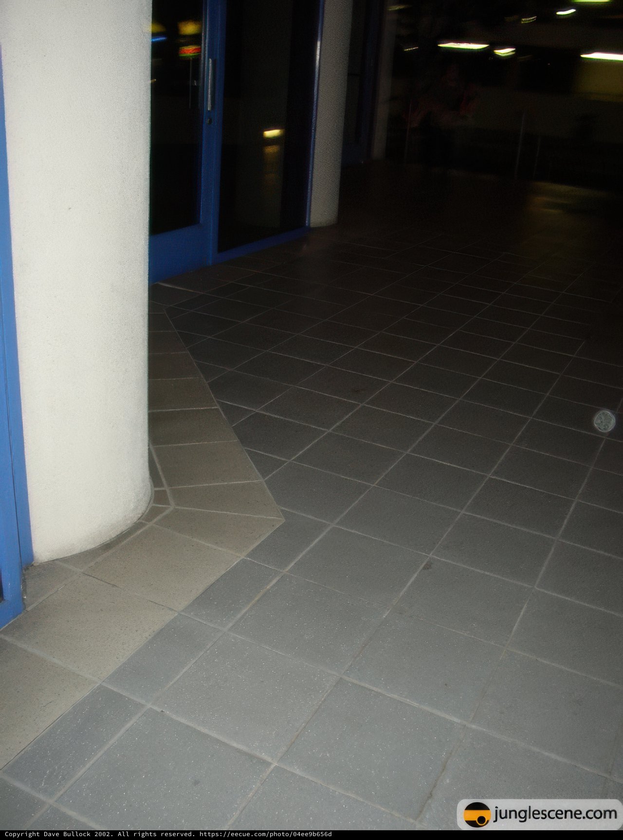 Blue Entryway