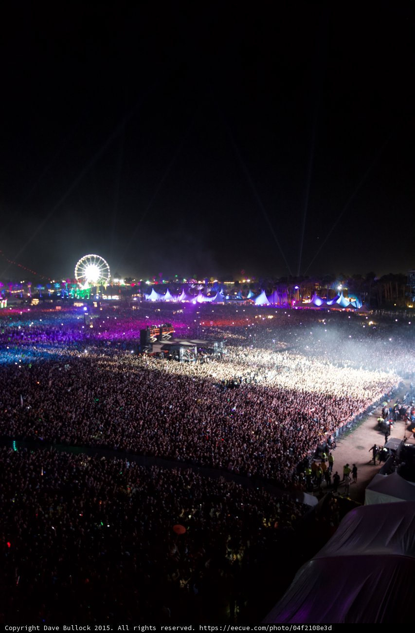 A Sea of People at Coachella