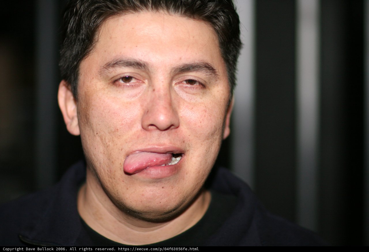 The Tongue-Out Man