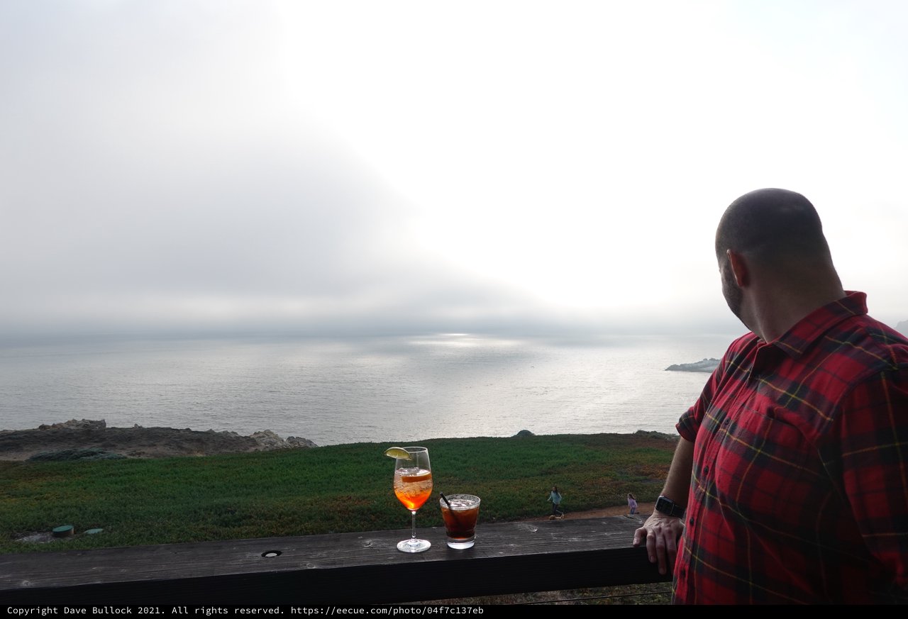 Coastal Evening Drinks with Ocean View