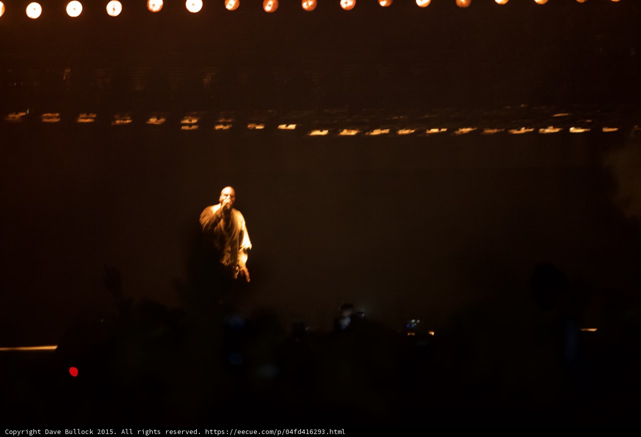 Kanye West Dual Footlight Rows