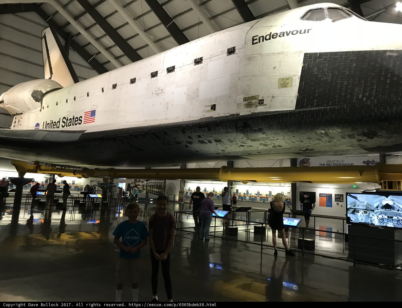 Space Shuttle at National Air and Space Museum