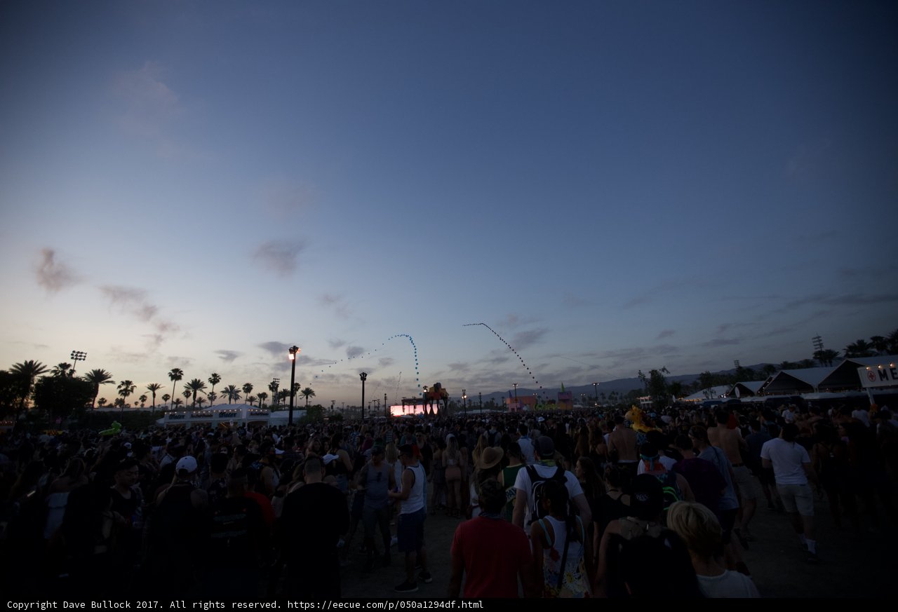 Coachella Crowd Rocks to the Beat