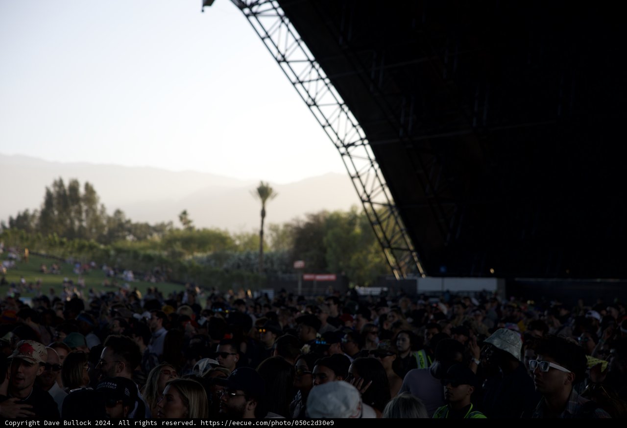 Energetic Attendees at Coachella 2024: A Moment in Music