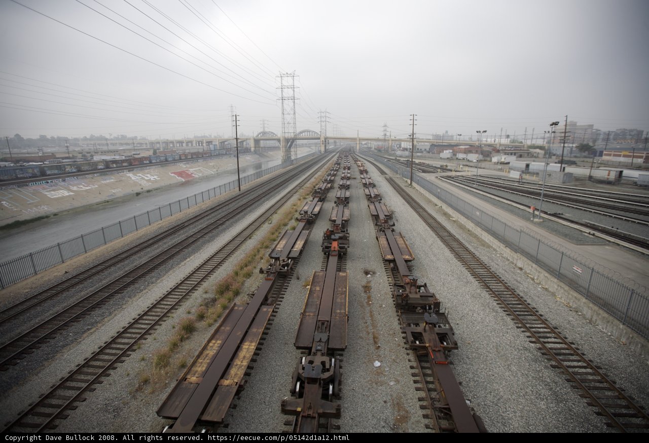 Terminal Station Filled with Trains