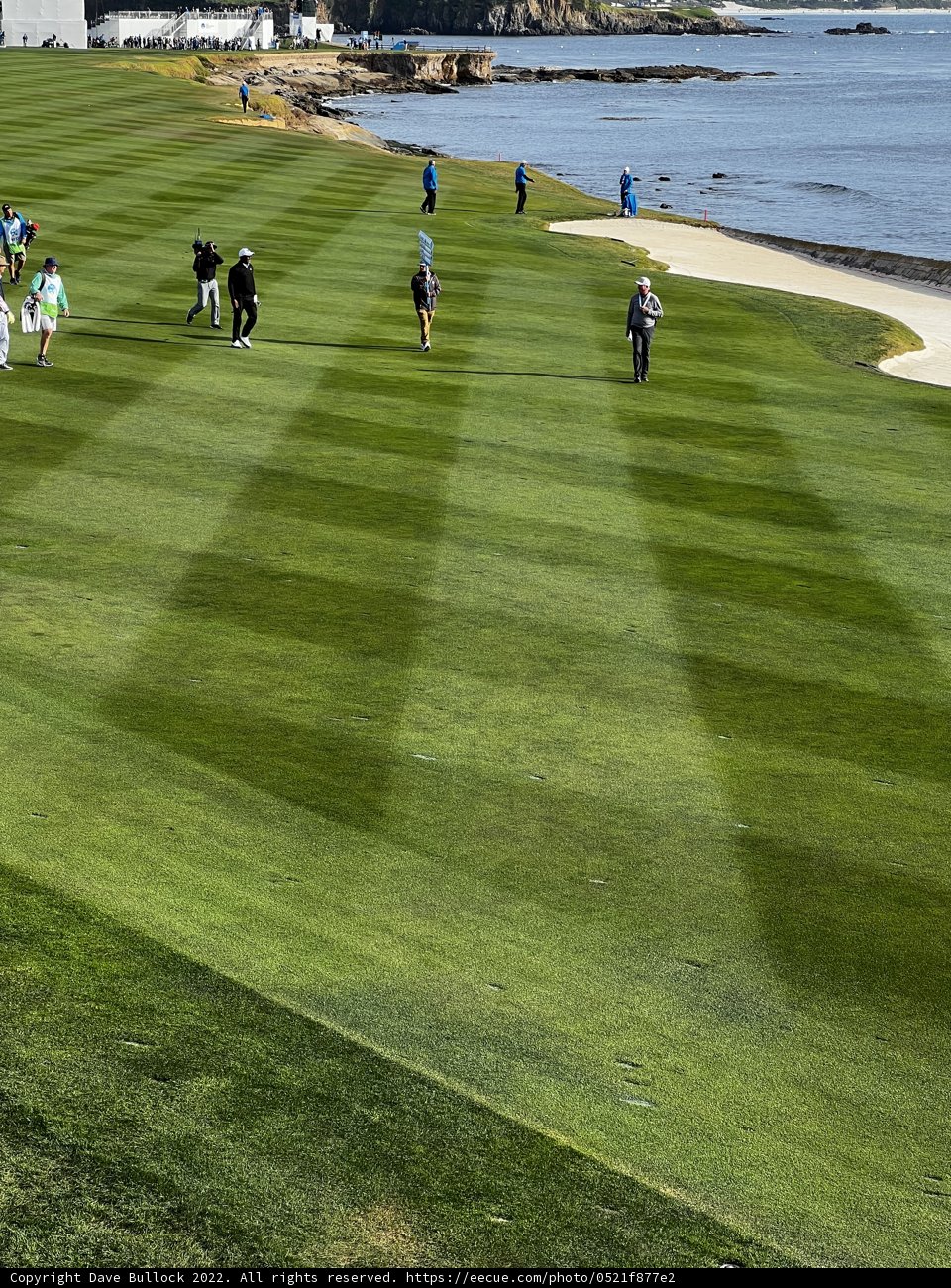 A Walk by the Ocean at Pebble Beach Golf Links