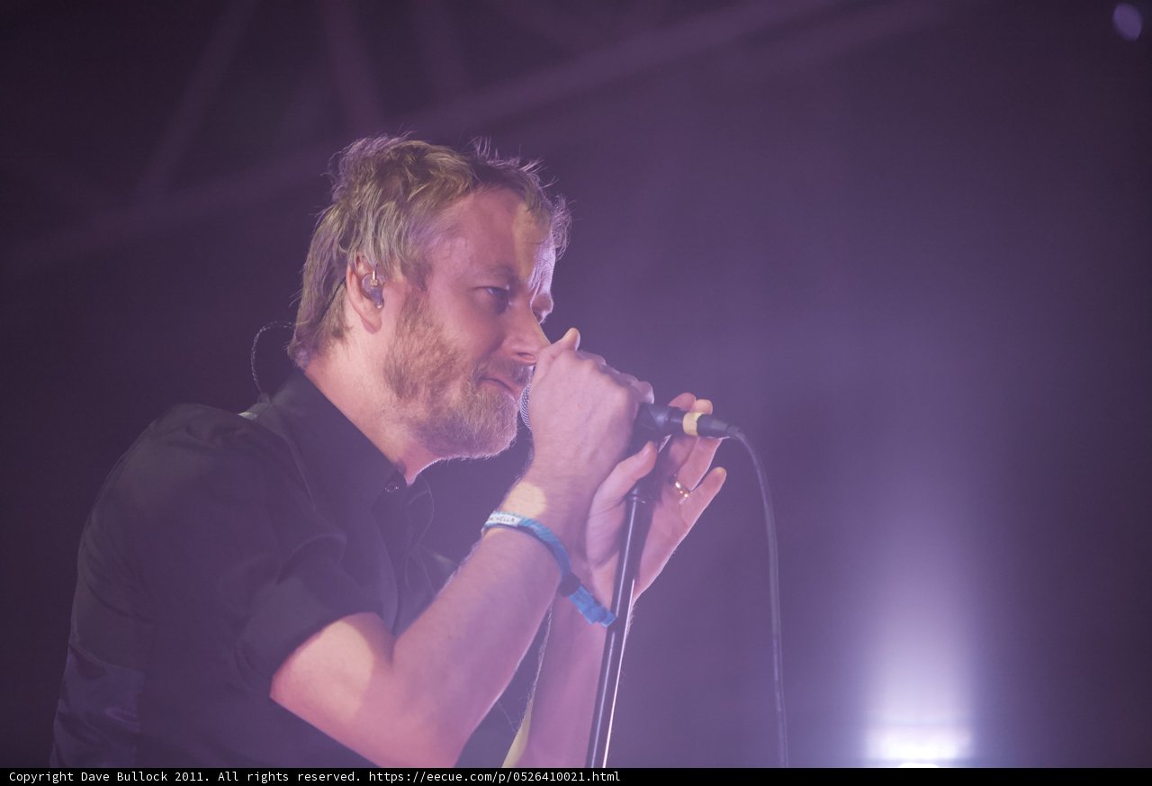 Matt Berninger Lights up Coachella