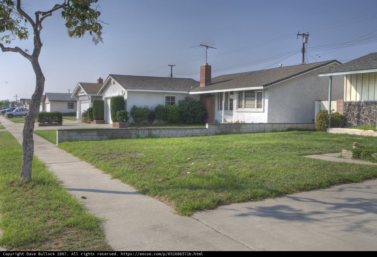 A Serene Suburban Landscape
