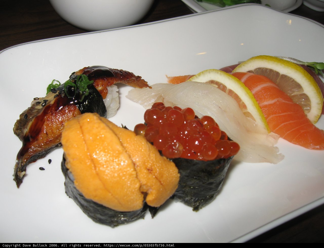 A Delicious Spread of Sushi and Seafood