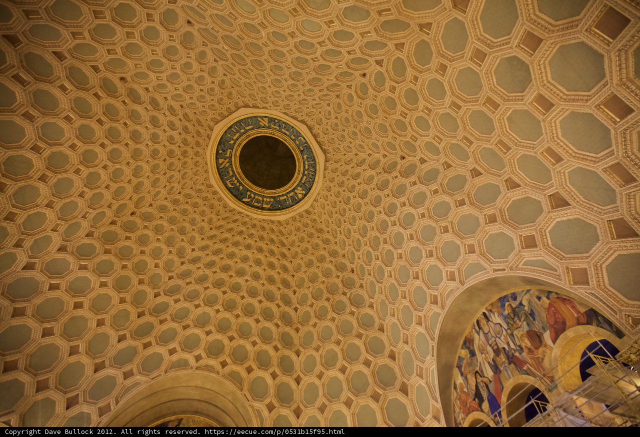 The Majestic Vaulted Ceiling of the Cathedral of the Holy Cross