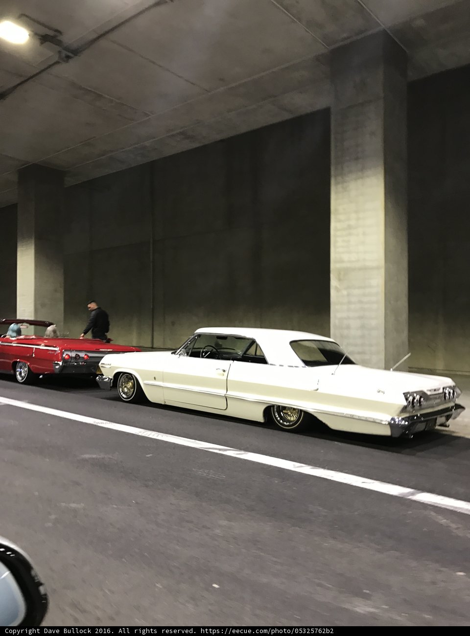 Classic Cars in the Tunnel