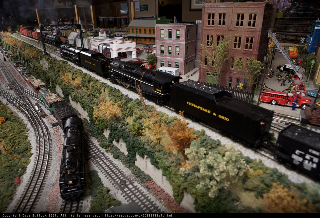 Urban Railway Diorama