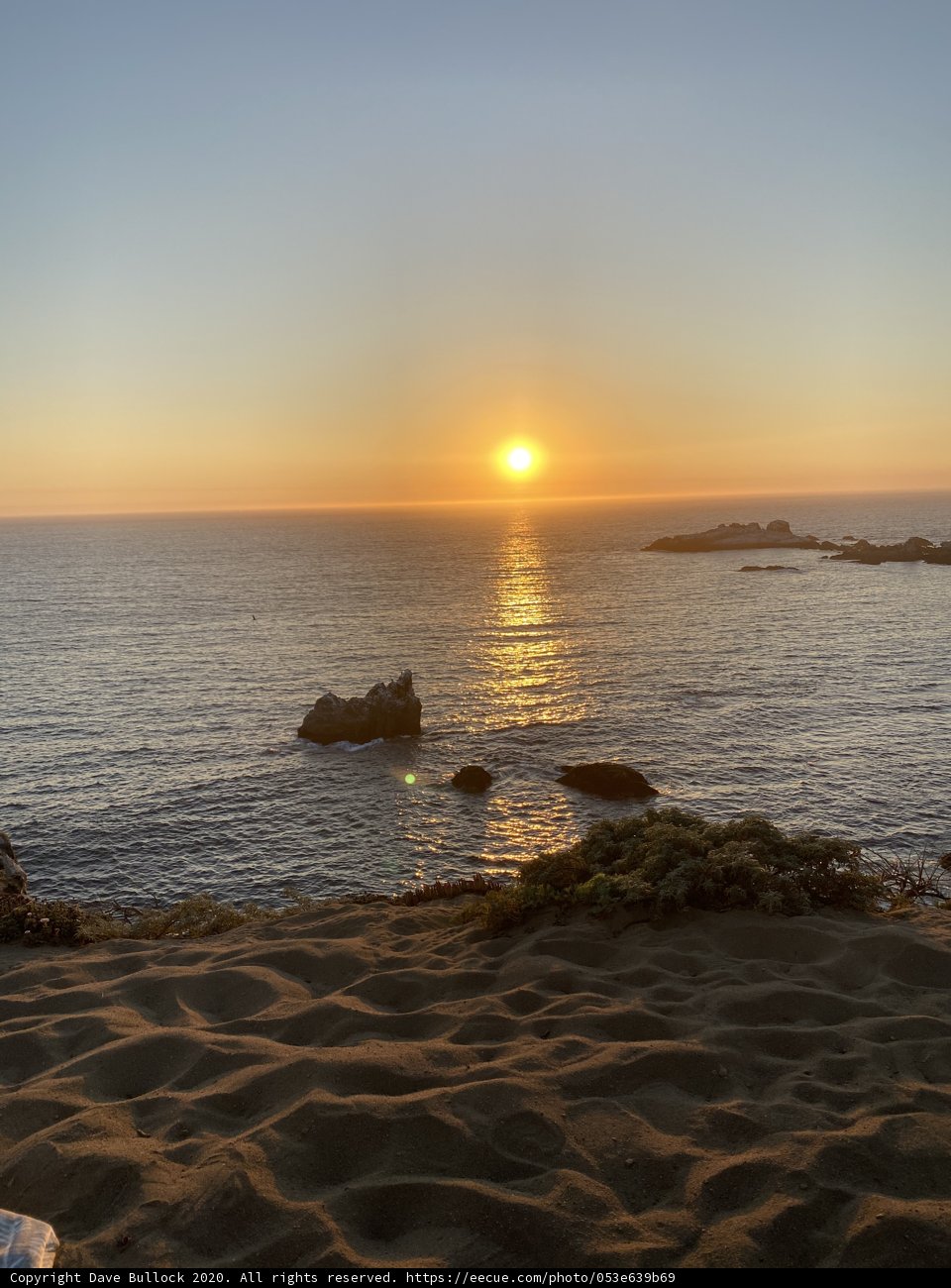 Sunset over the Rocks
