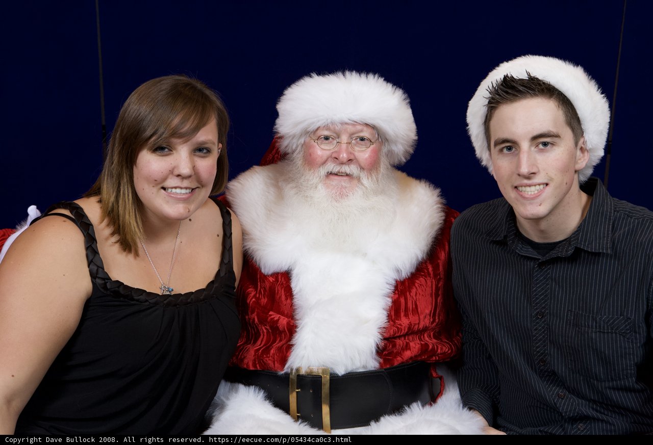 Santa and His Admirers