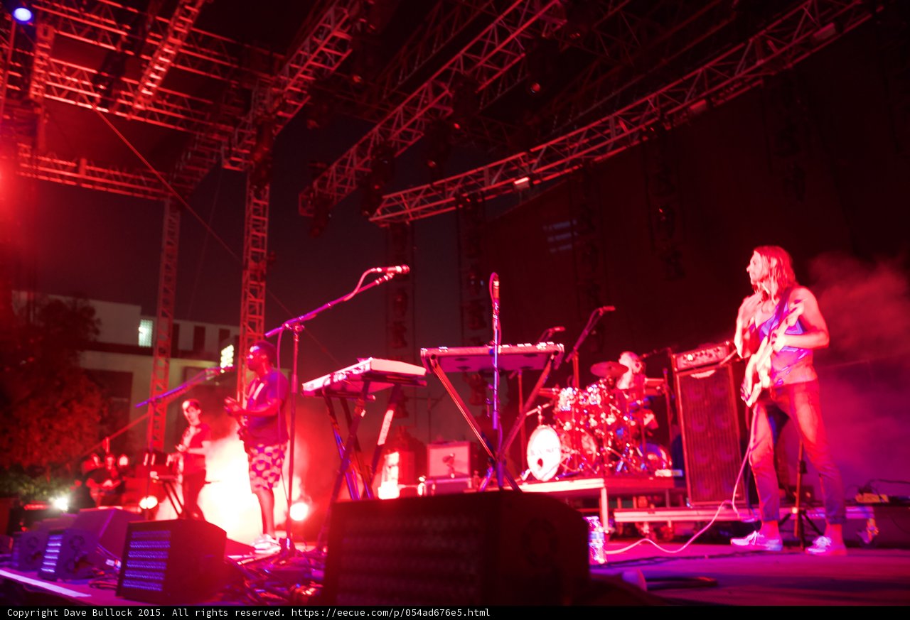 Tame Impala Bathed in Red