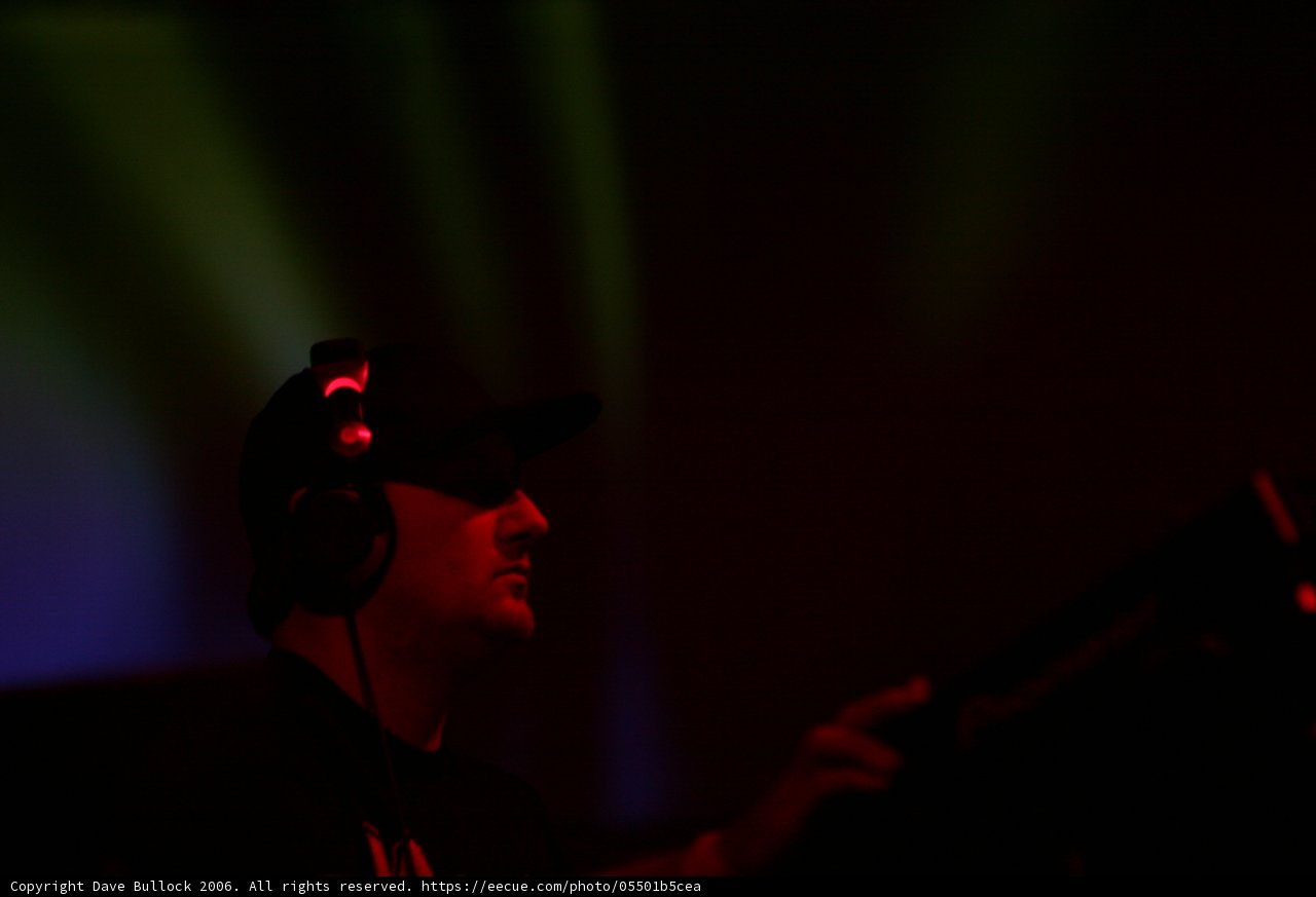 Rocking out with Headphones on Stage