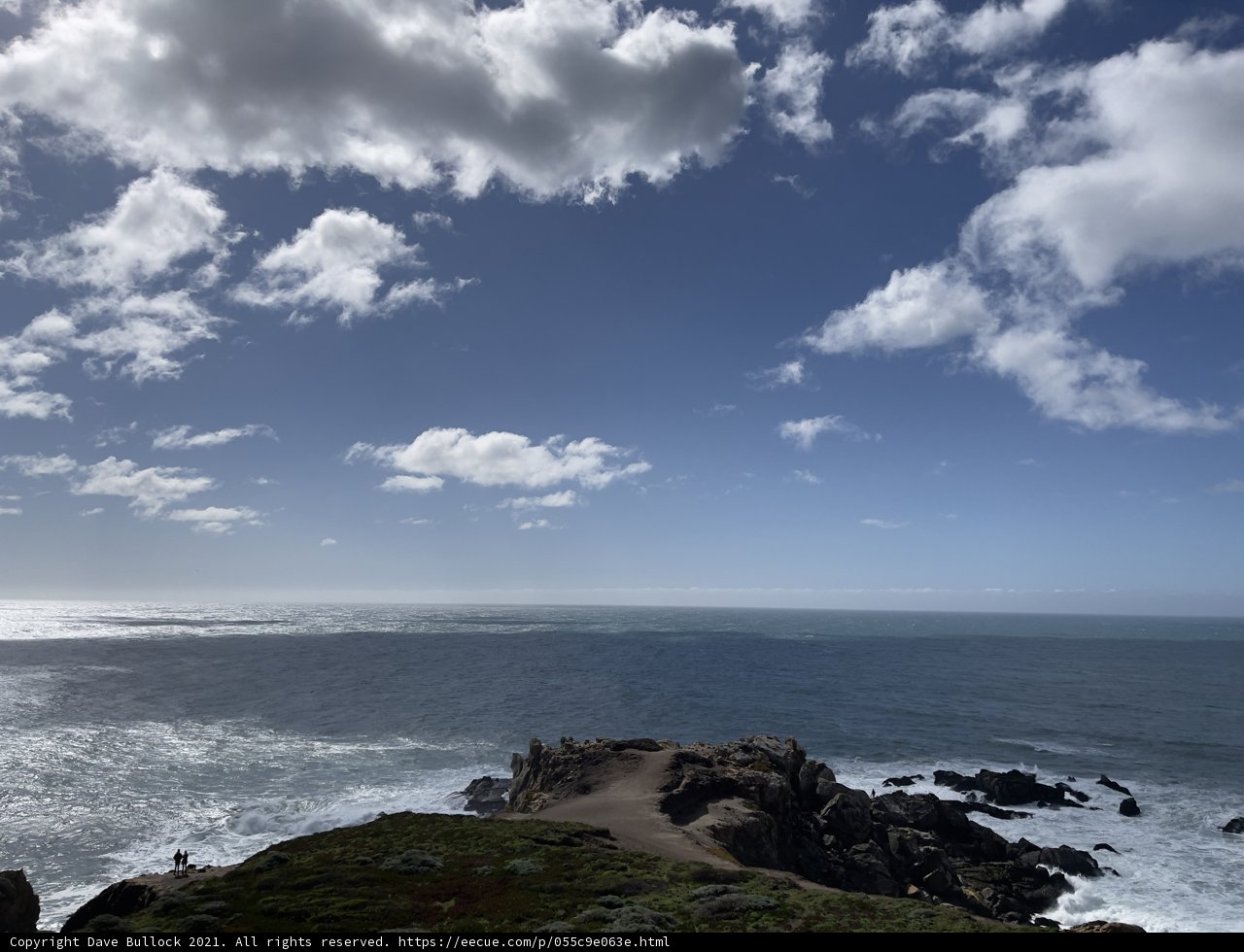 Overlooking the Majestic Pacific Ocean