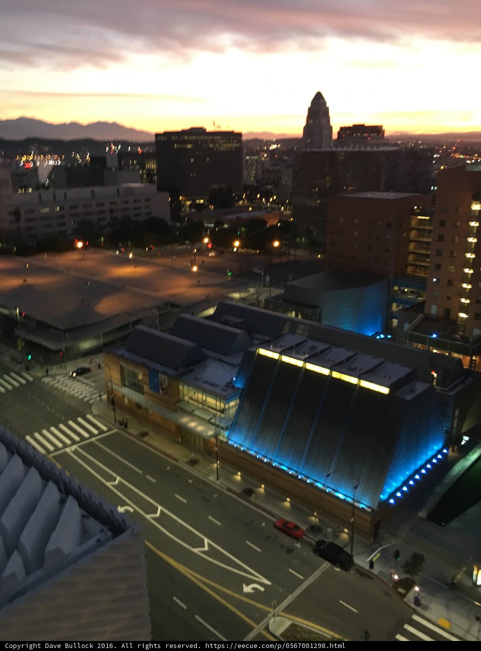 Urban Skyline at Sunrise